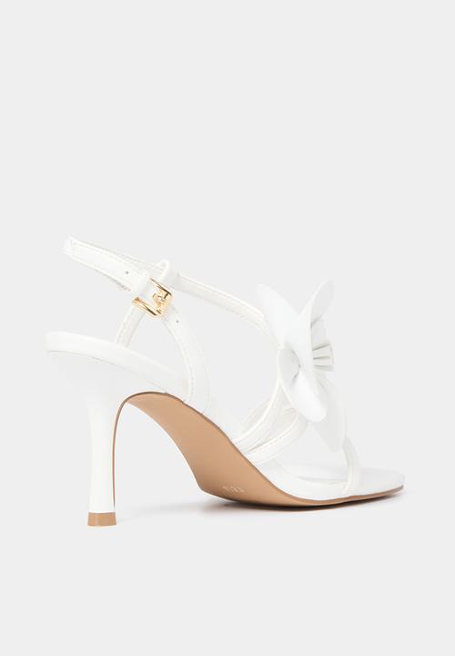 Forever New - Odette Flower Trim Sandal Heel