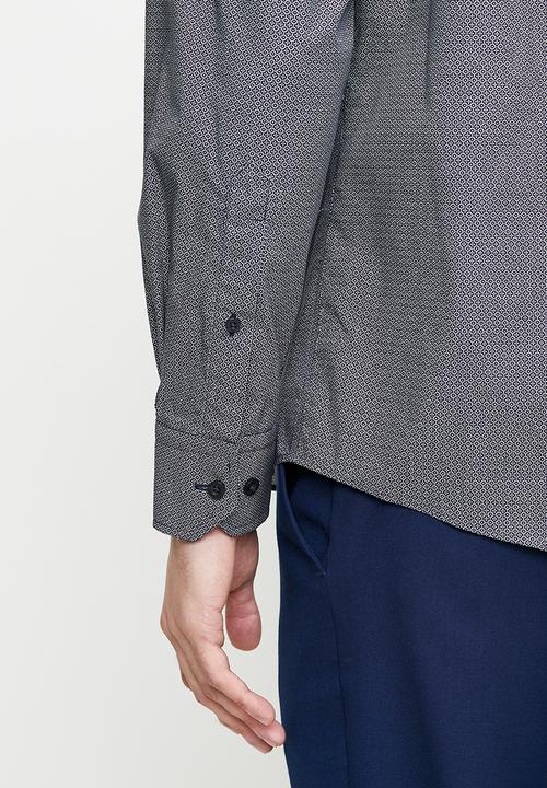 Pringle of Scotland - Ken  ls classic shirt - navy