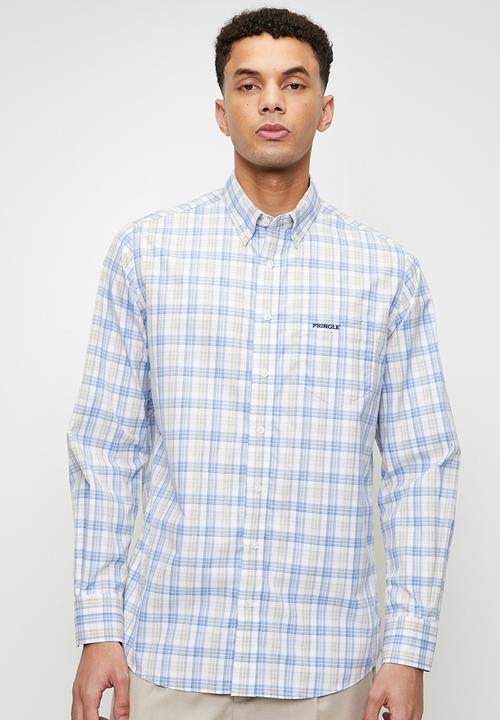 Pringle of Scotland - Zola  ls classic shirt - light blue