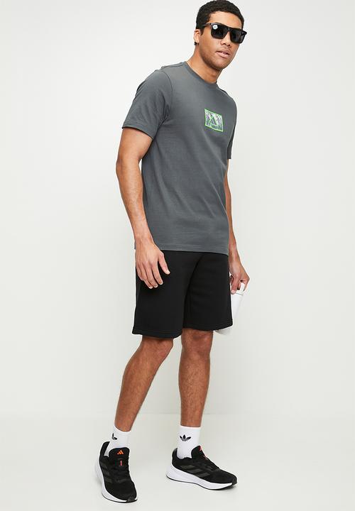 adidas Performance - Camo Box Tee - Grey Five