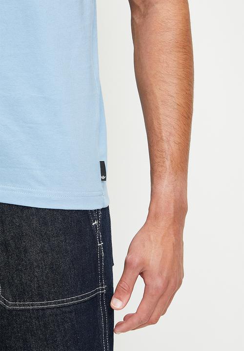 adidas Originals - Mono Trefoil Tee -  Ash Blue