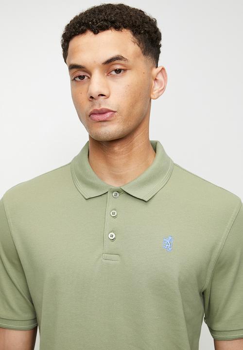 Pringle of Scotland - Austyn  pique golfer - green