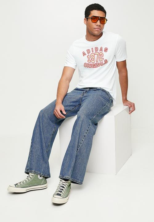 adidas Originals - Varsity Tee- White