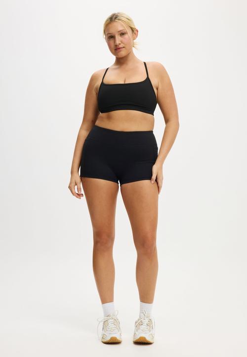 Cotton On - Ultra Soft Low Rise Shortie Short - Black