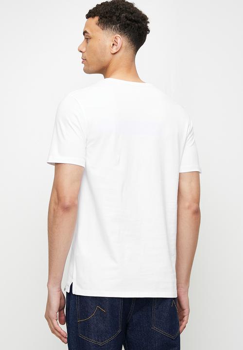 Pringle of Scotland - Shasha 2 tone t-shirt - white