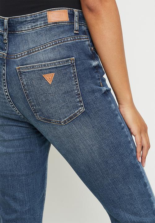 GUESS - Sexy Flared Jeans - Dark Wash