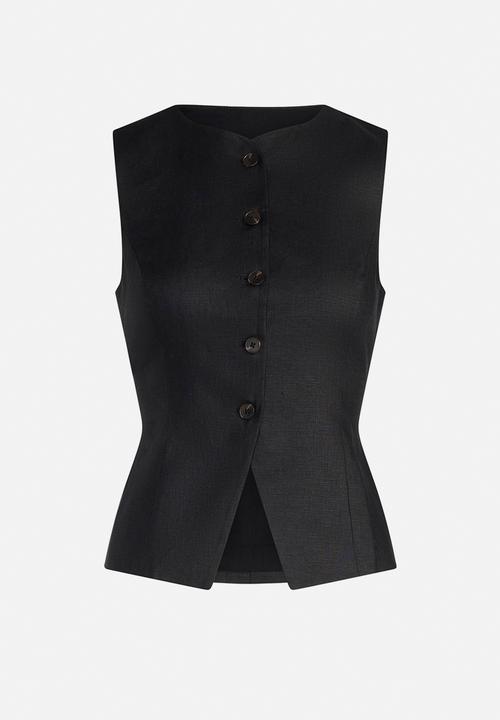 Forever New - Saylor linen waistcoat 