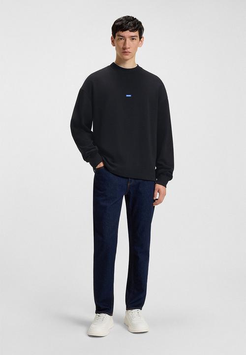 HUGO - Nedro Drop Shoulder Sweatshirt - Black