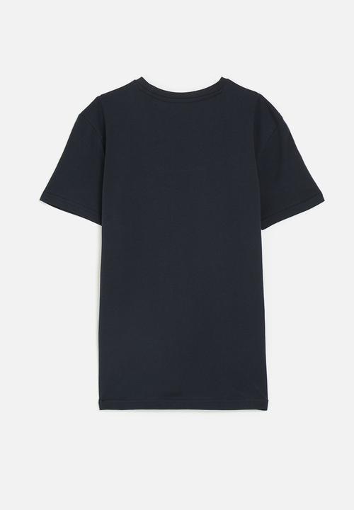 POLO - Boys bongani printed short sleeve tee - navy