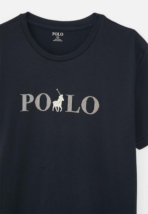 POLO - Boys carl printed short sleeve tee - navy