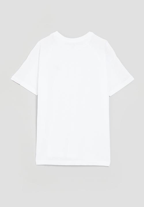 POLO - Boys carter raglan short sleeve tee - white