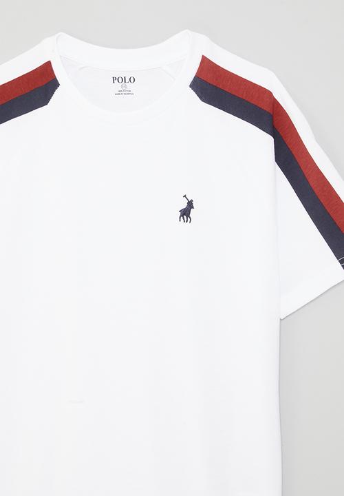 POLO - Boys carter raglan short sleeve tee - white