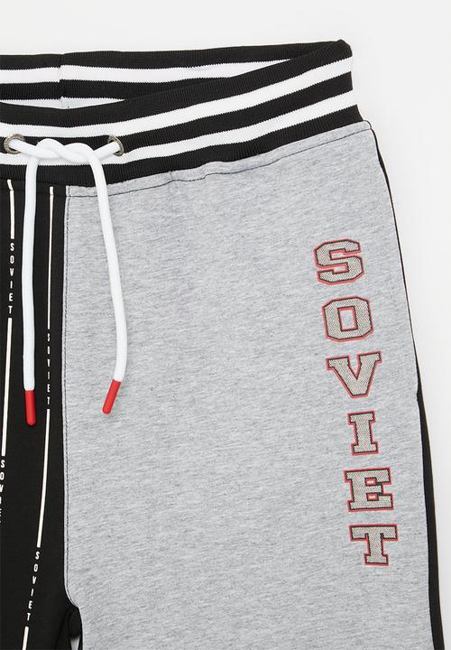 SOVIET - Boys track short - black
