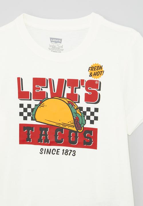 Levi’s® - Lvb fresh & hot tacos tee - levi's egret