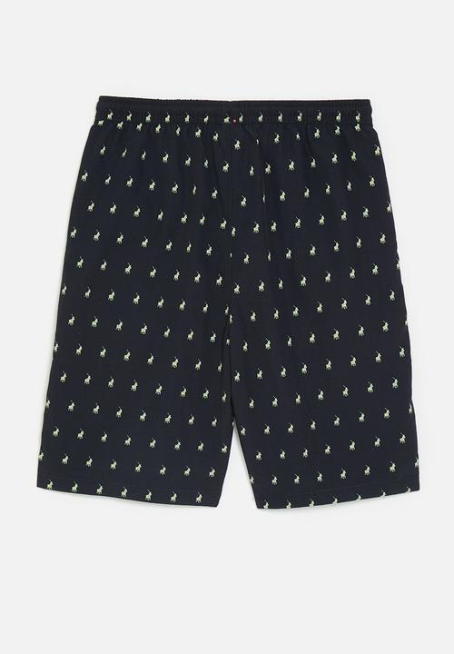 POLO - Boys bradley monogram beach short - navy