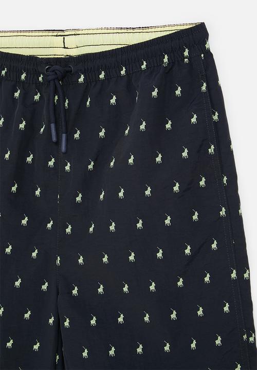 POLO - Boys bradley monogram beach short - navy
