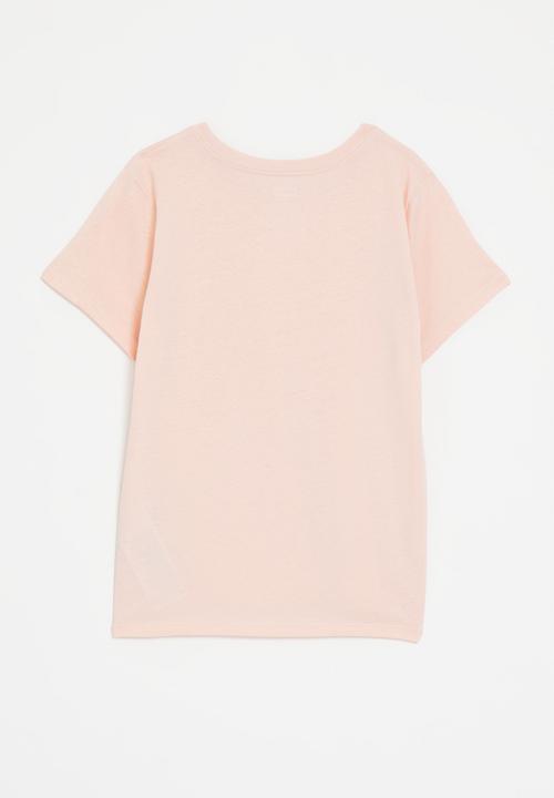 Levi’s® - Levi's® script logo tee - lotus