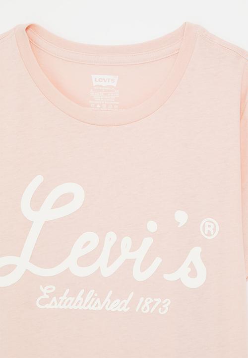Levi’s® - Levi's® script logo tee - lotus