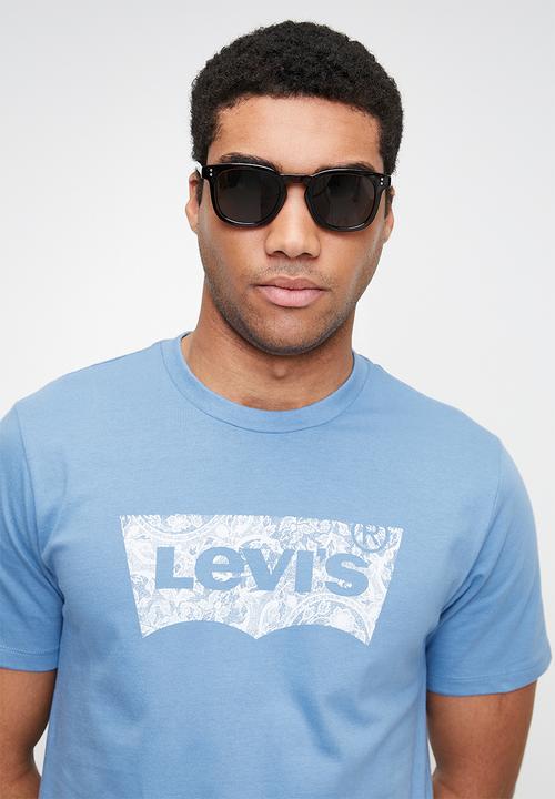 Levi’s® - Graphic Crewneck Tee - Ssnl Filled Bw Quiet Harbor