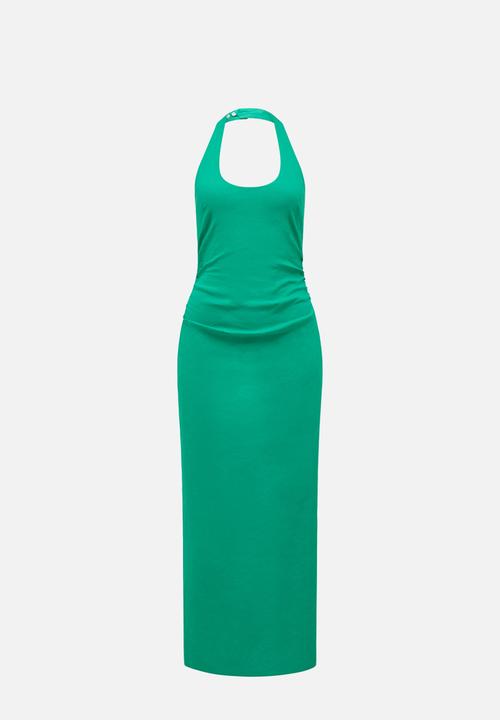 Forever New - Esmee U-Neck Stretch Linen Midi Dress