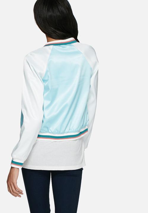 Glamorous - Satin embroidered bomber