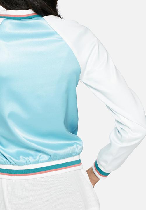 Glamorous - Satin embroidered bomber