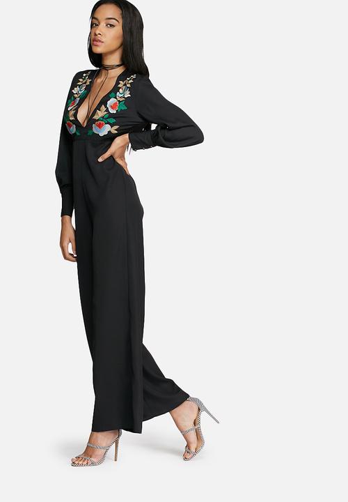Glamorous - Embroidered jumpsuit