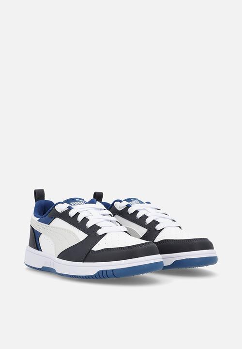 PUMA - Puma Rebound V6 Lo Ps- White-Feather Gray/ Black