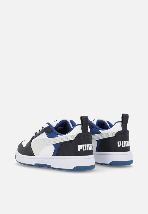 PUMA - Puma Rebound V6 Lo Ps- White-Feather Gray/ Black