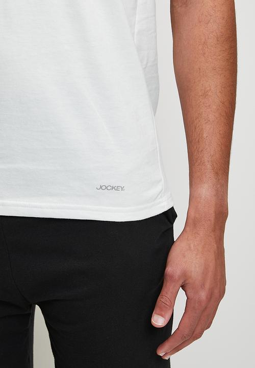 Jockey - 2 Pack crew neck undershirt - classic white