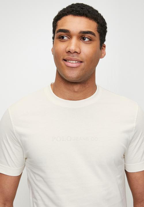 POLO - NALA  PJC Ss Hd Logo Tee - Off White