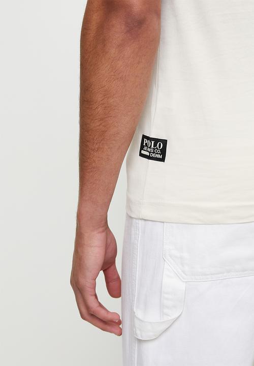 POLO - NALA  PJC Ss Hd Logo Tee - Off White