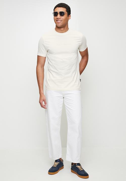 POLO - NALA  PJC Ss Hd Logo Tee - Off White