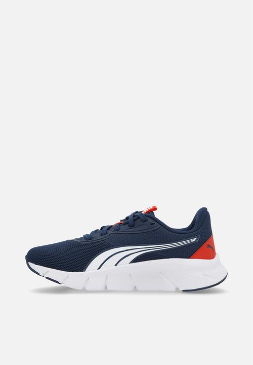 PUMA - Flexfocus Lite Modern Jr - Persian Blue-Fierce Red-Puma White