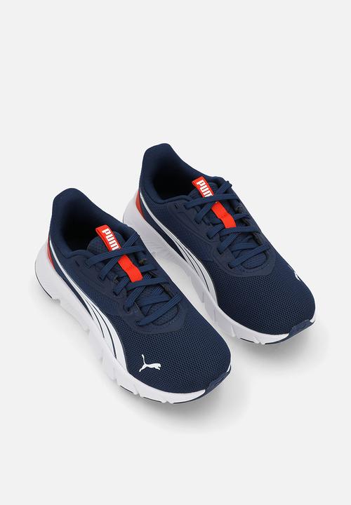PUMA - Flexfocus Lite Modern Jr - Persian Blue-Fierce Red-Puma White