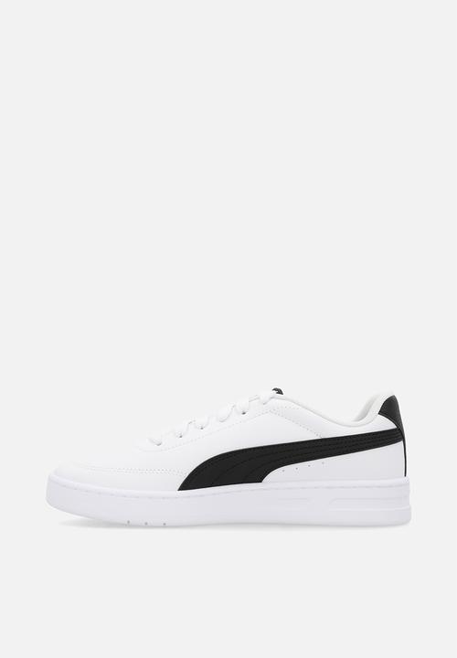 PUMA - Court Classic Clean Jr-Puma White-Puma Black