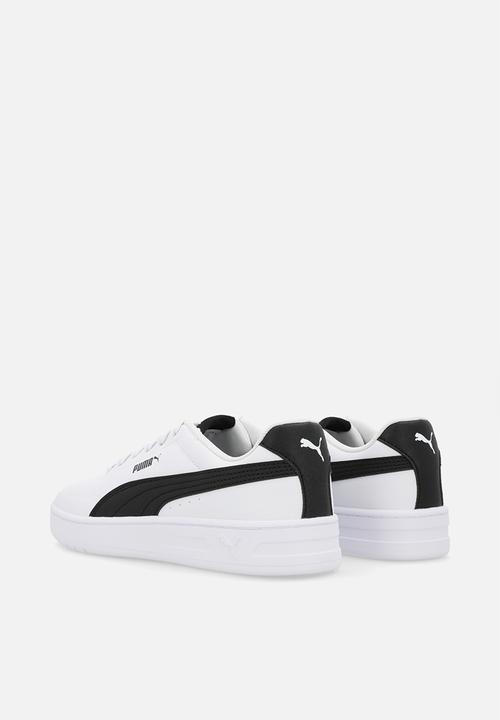 PUMA - Court Classic Clean Jr-Puma White-Puma Black