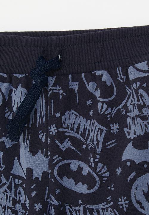 Pop Candy - Batman shorts - black/pewter blue/multi
