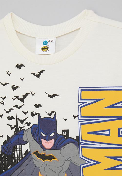 Pop Candy - Batman graphic print tee - off white