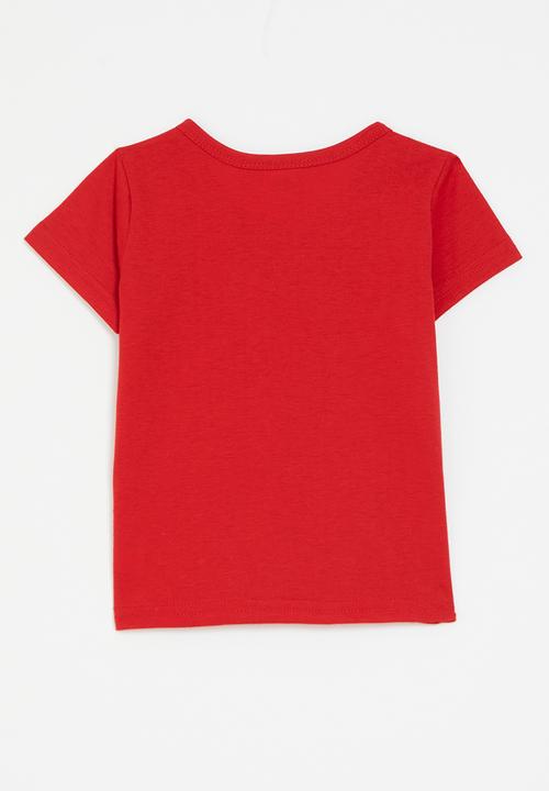 Pop Candy - Superman graphic print t-shirt - red/forge for good