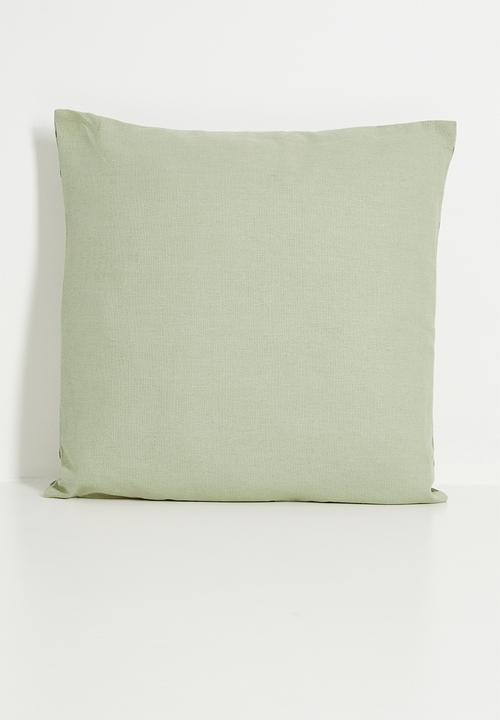 H&S - Stripe outdoor cushion - Olive