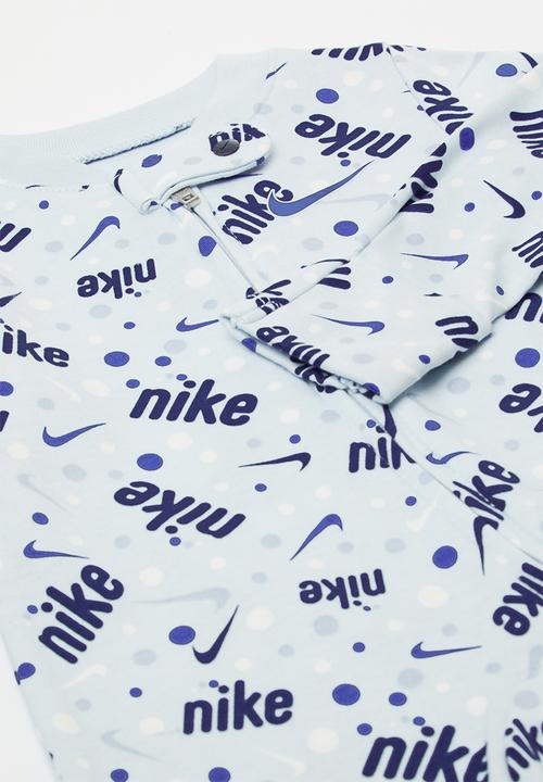Nike - Nike play for all all-over print coverall - midnight navy