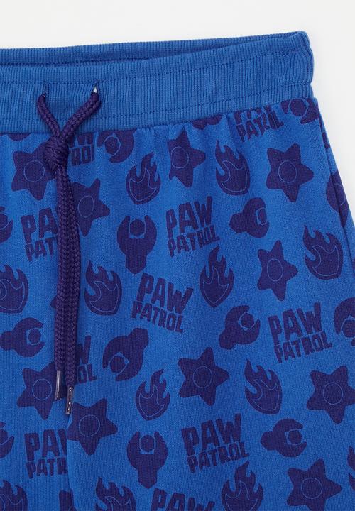 Pop Candy - Paw Patrol shorts - royal blue/navy/aop