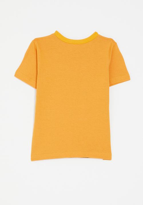 Pop Candy - DC Short graphic print t-shirt - light orange