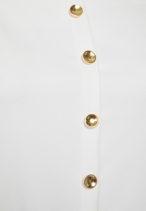 Trendyol - Finike woven large size - ecru