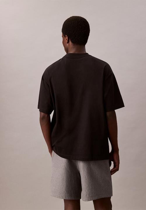 Calvin Klein - Ss Hero Monologo Emb 16S Crewneck Tee - Black