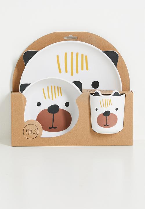 H&S - Melamine dinnerware set - dog