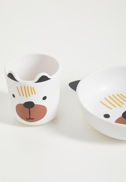 H&S - Melamine dinnerware set - dog