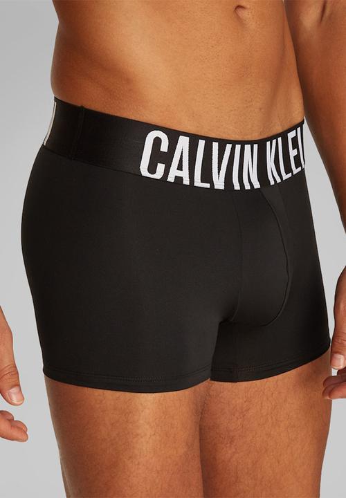 Calvin Klein - Trunk 3Pk - B- Misty Gr, White, Blossom Gr Lgs