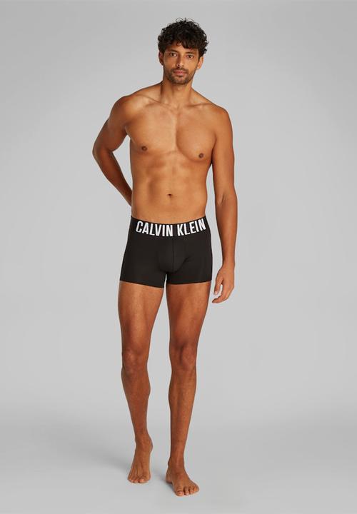 Calvin Klein - Trunk 3Pk - B- Misty Gr, White, Blossom Gr Lgs